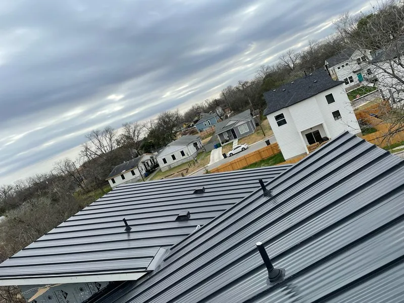 Standing seam metal roof panels with vents for Skylight Repair in Silver Spring